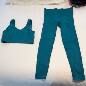 JoyLab Teal Leggings Set